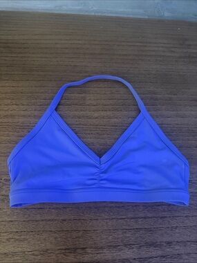 Keep that pump indigo Define sports halter bra size small